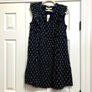 NWT LOFT dress navy